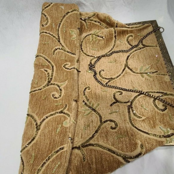 Christiana Beaded Purse Handbag Satchel Large VTG - Picture 4 of 12